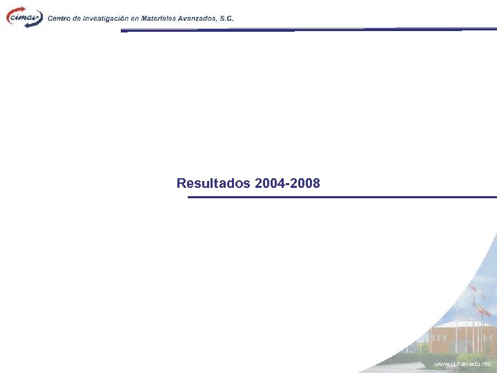 Resultados 2004 -2008 