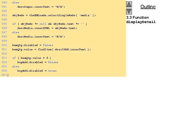 540 541 542 543 544 545 546 else desc. Pages. inner. Text = "N/A";
