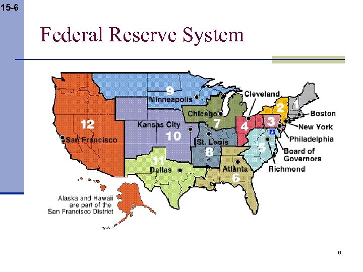 15 -6 Federal Reserve System 6 