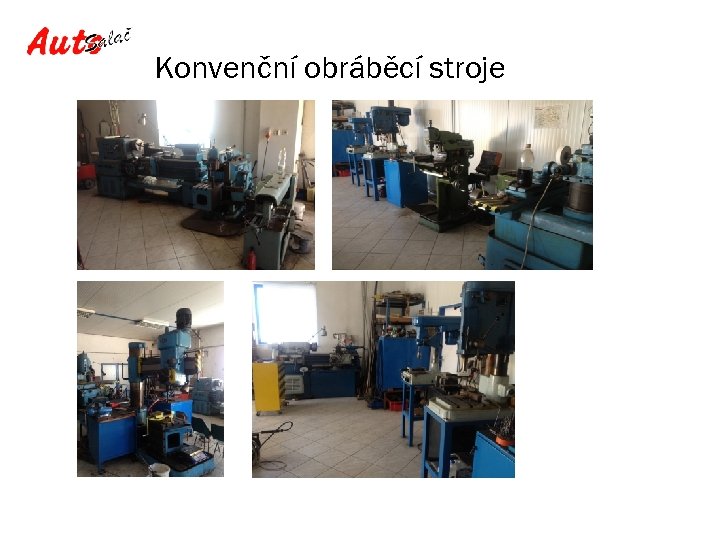 Konvenční obráběcí stroje 