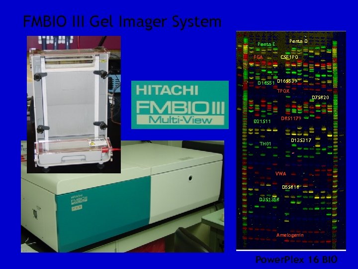 FMBIO III Gel Imager System Penta D Penta E FGA CSF 1 PO D