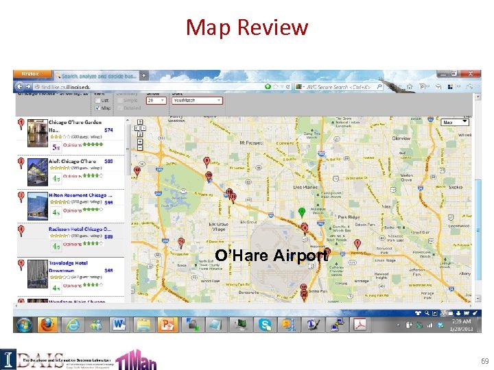 Map Review O’Hare Airport 69 