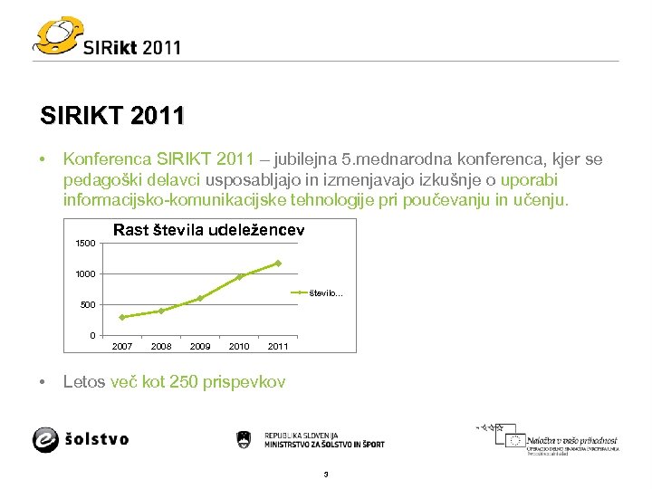 SIRIKT 2011 • Konferenca SIRIKT 2011 – jubilejna 5. mednarodna konferenca, kjer se pedagoški