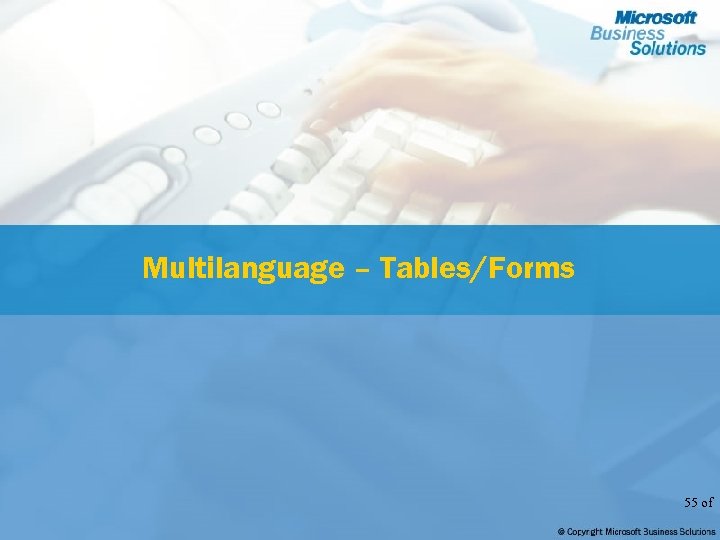 Multilanguage – Tables/Forms 55 of 