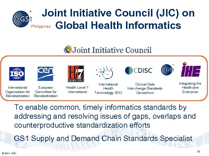 Joint Initiative Council (JIC) on Global Health Informatics Philippines International European Organisation for Committee