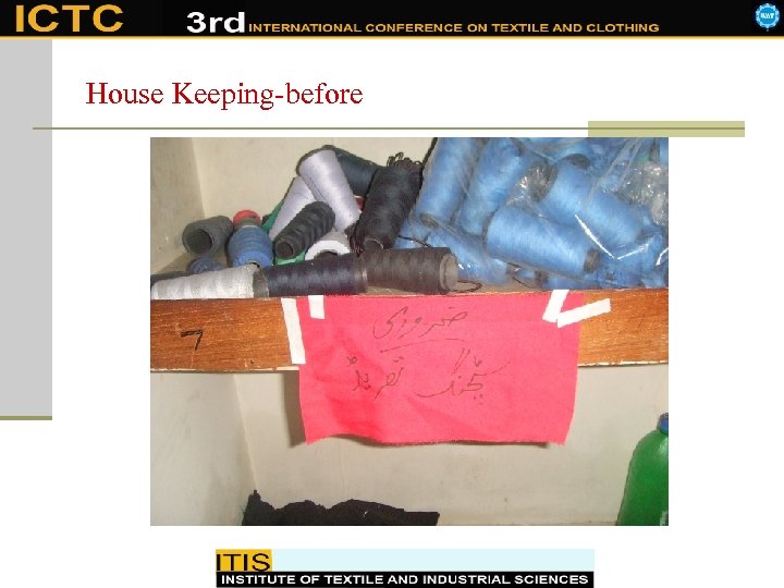 House Keeping-before 