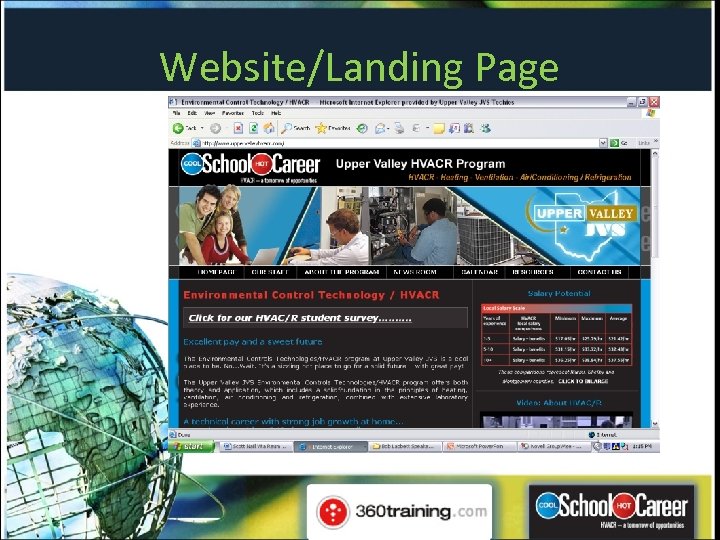Website/Landing Page 