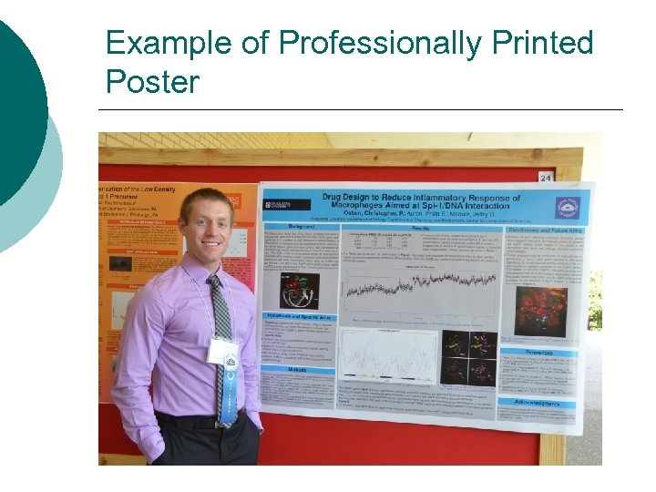Example of Professionally Printed Poster 