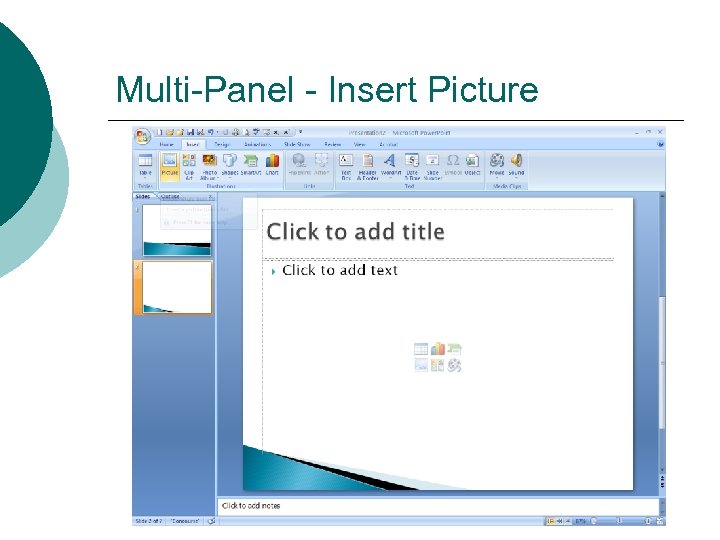 Multi-Panel - Insert Picture 