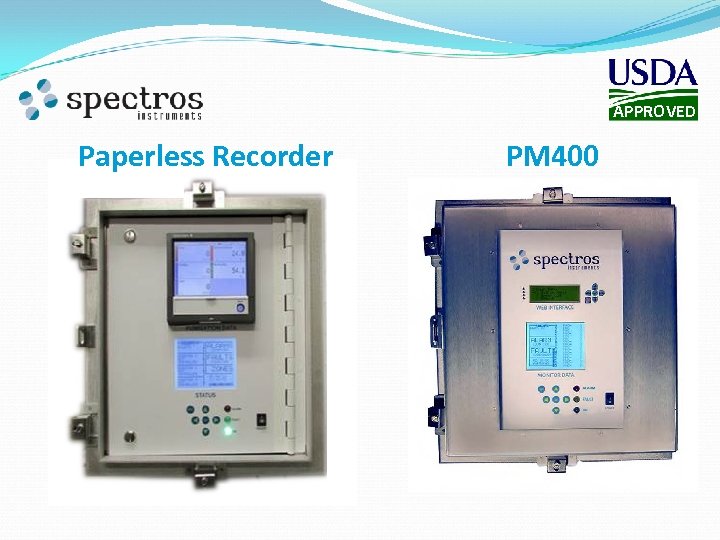 APPROVED Paperless Recorder PM 400 