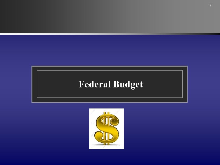 3 Federal Budget 