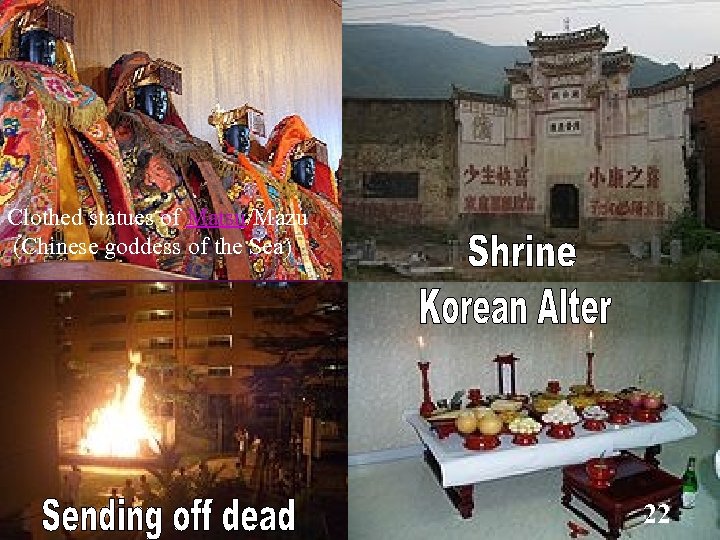 Clothed statues of Matsu/Mazu (Chinese goddess of the Sea) 22 