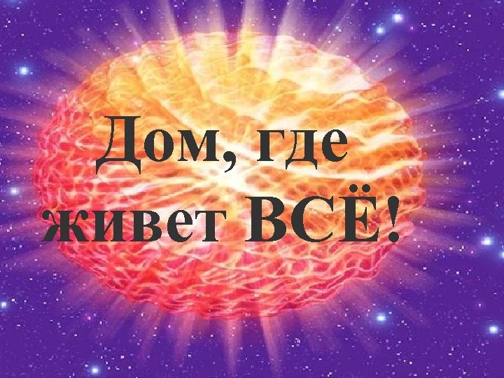 Дом, где живет ВСЁ! 