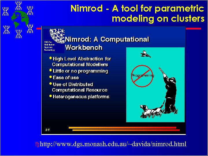 Nimrod - A tool for parametric modeling on clusters chttp: //www. dgs. monash. edu.