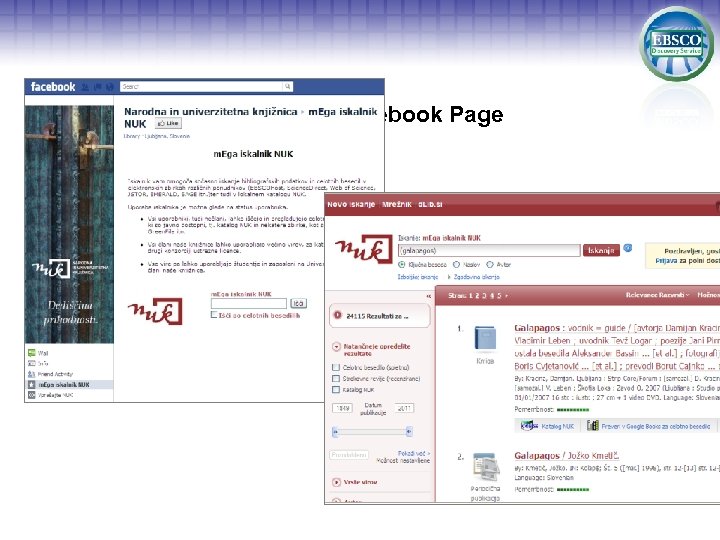 Slovenia’s Facebook Page 