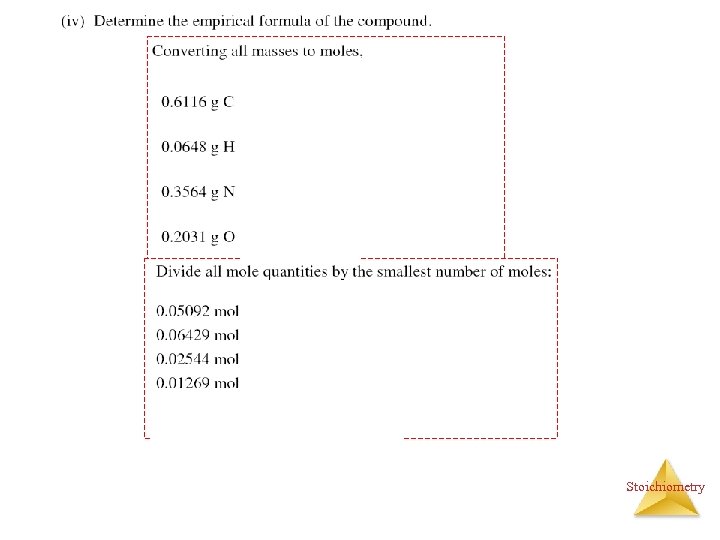 Stoichiometry 