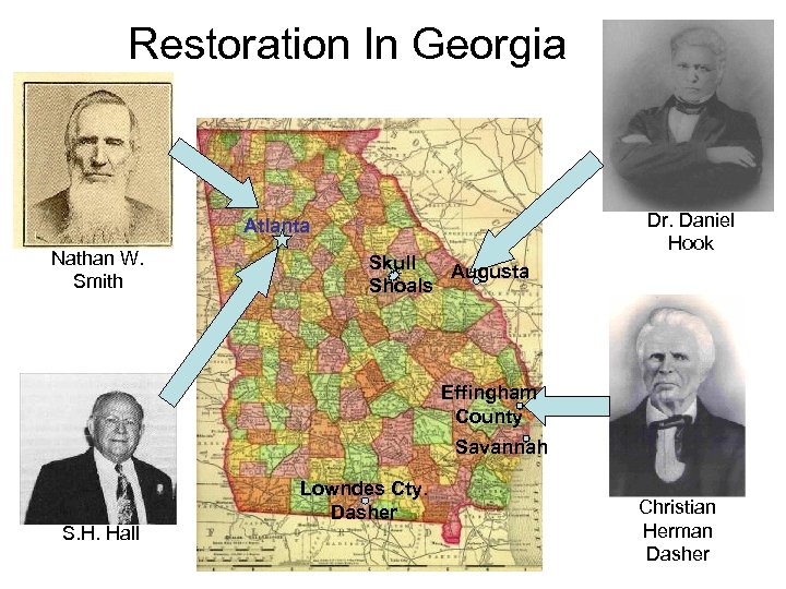 Restoration In Georgia Atlanta Nathan W. Smith Skull Augusta Shoals Dr. Daniel Hook Effingham