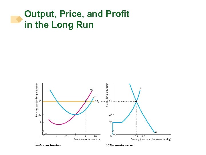 Output, Price, and Profit in the Long Run 
