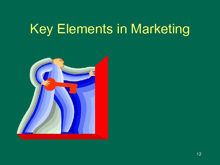 Key Elements in Marketing 12 