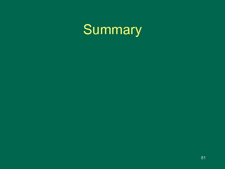 Summary 61 