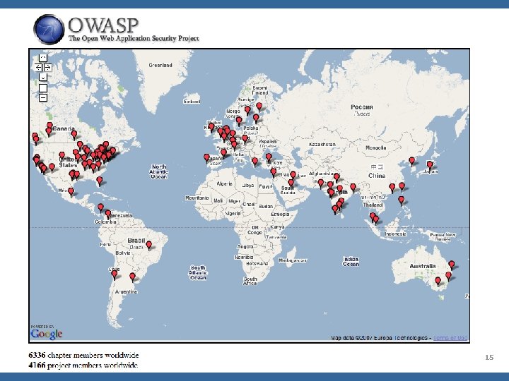 OWASP & WASC App. Sec 2007 Conference – San Jose – Nov 2007 15