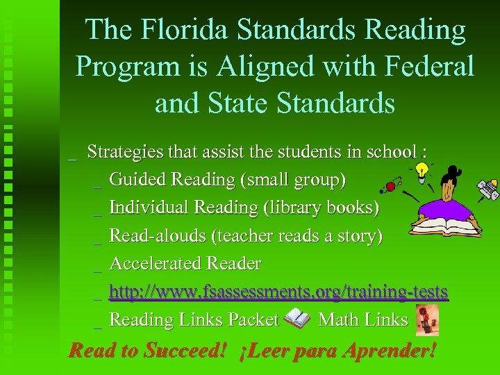 The Florida Standards Reading Program is Aligned with Federal and State Standards _ Strategies