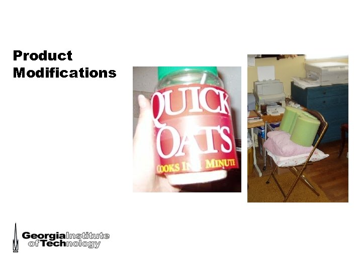 Product Modifications 