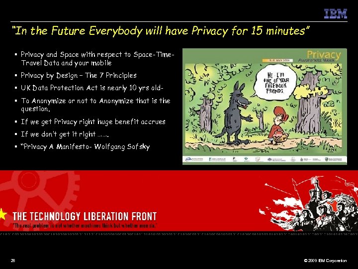 “In the Future Everybody will have Privacy for 15 minutes” § Privacy and Space