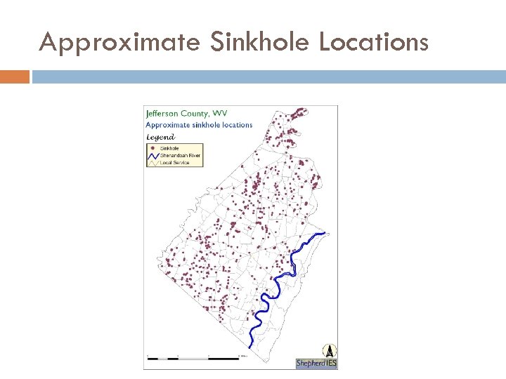 Approximate Sinkhole Locations 