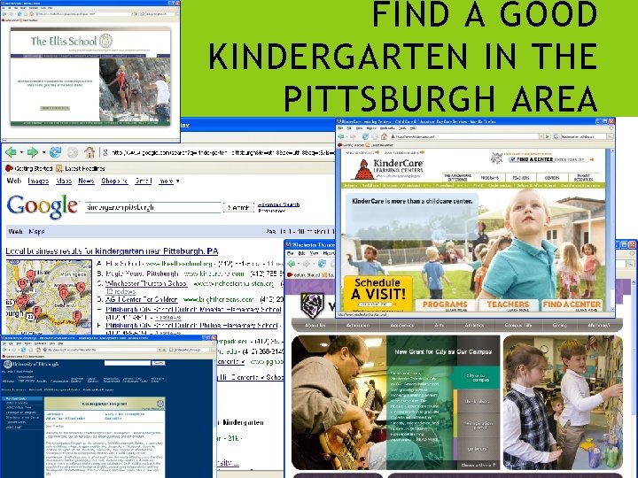 FIND A GOOD KINDERGARTEN IN THE PITTSBURGH AREA 