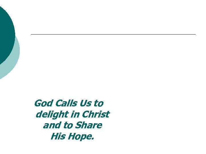 OPEN AIR SERVICE FERINTOSH BURN Tonight at God Calls Us to delight in Christ