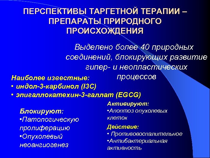 Таргетные препараты презентация