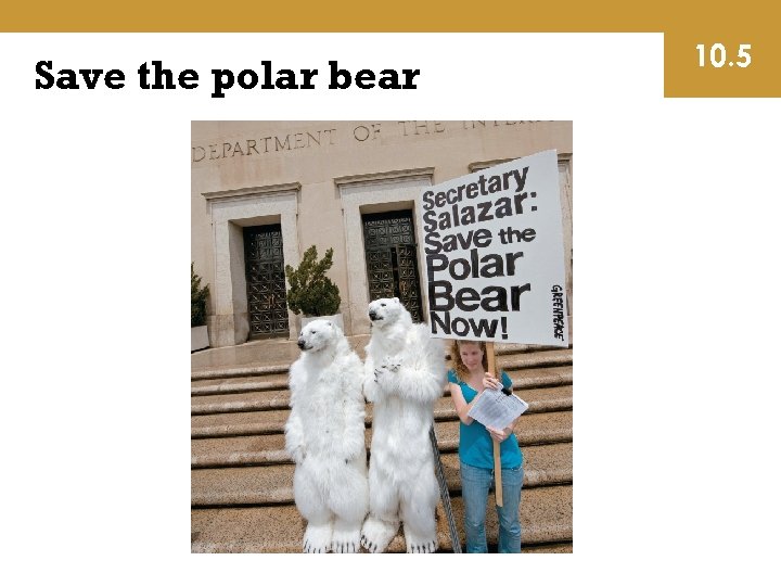 Save the polar bear 10. 5 