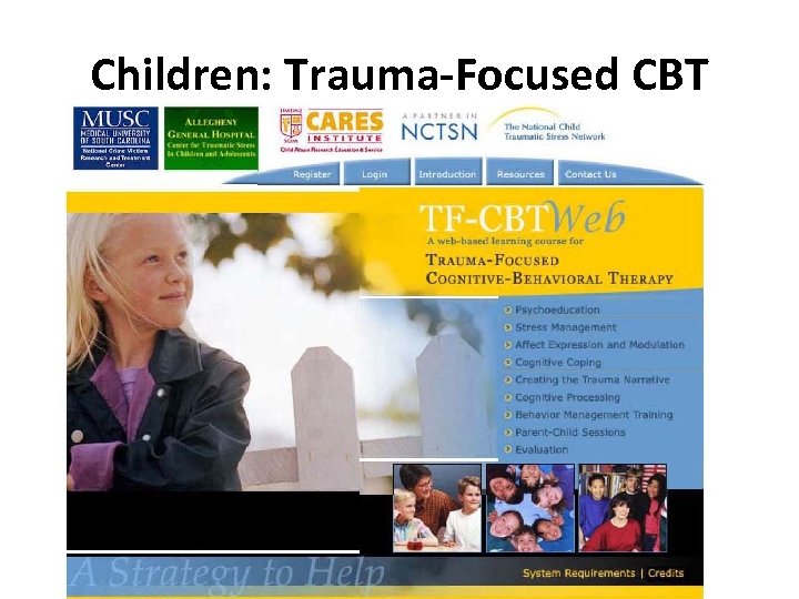 Children: Trauma-Focused CBT 