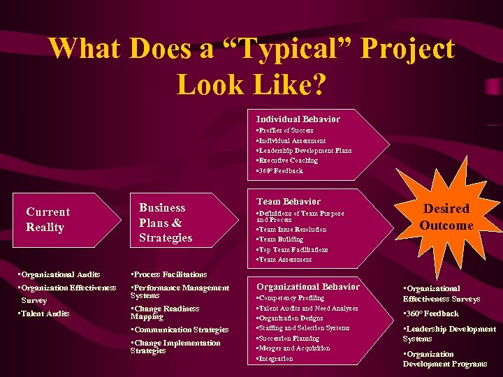 What Does a “Typical” Project Look Like? Individual Behavior • Profiles of Success •