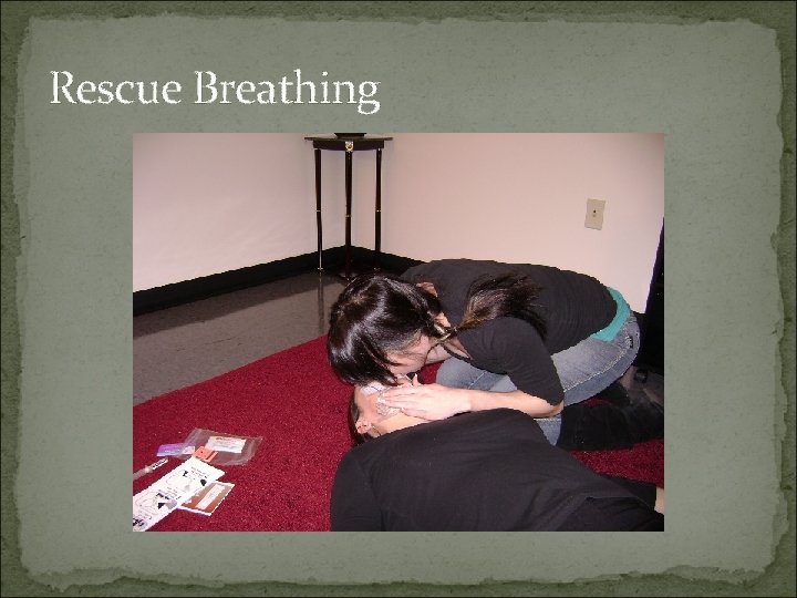 Rescue Breathing 