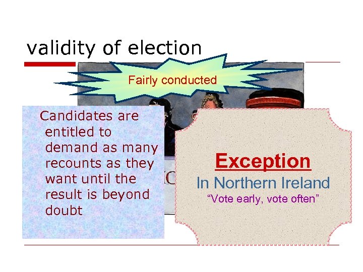 validity of election Fairly conducted Candidates are entitled to demand as many recounts as