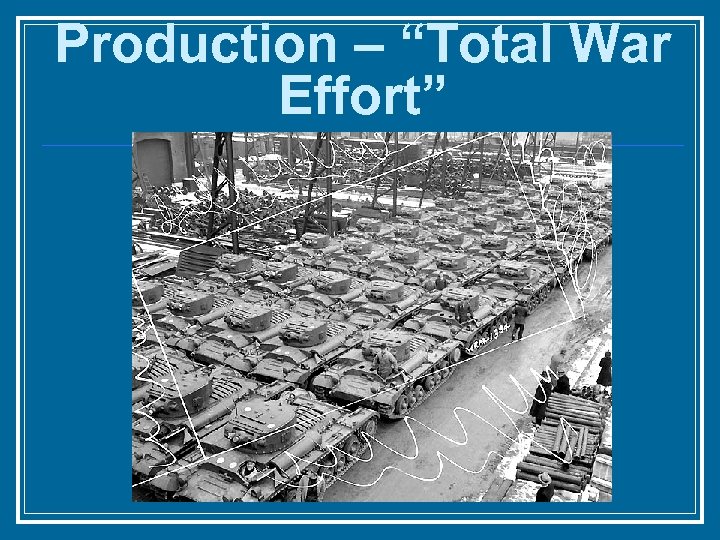 Production – “Total War Effort” 