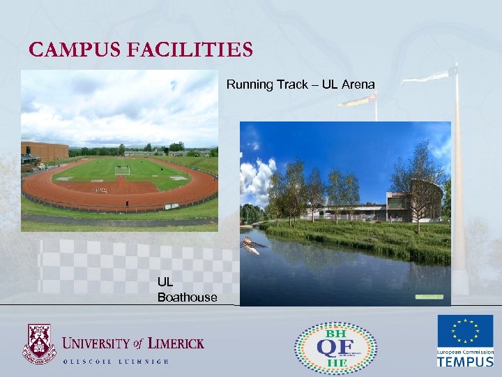 CAMPUS FACILITIES Running Track – UL Arena UL Boathouse 