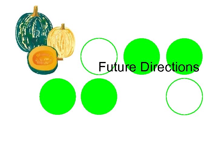Future Directions 