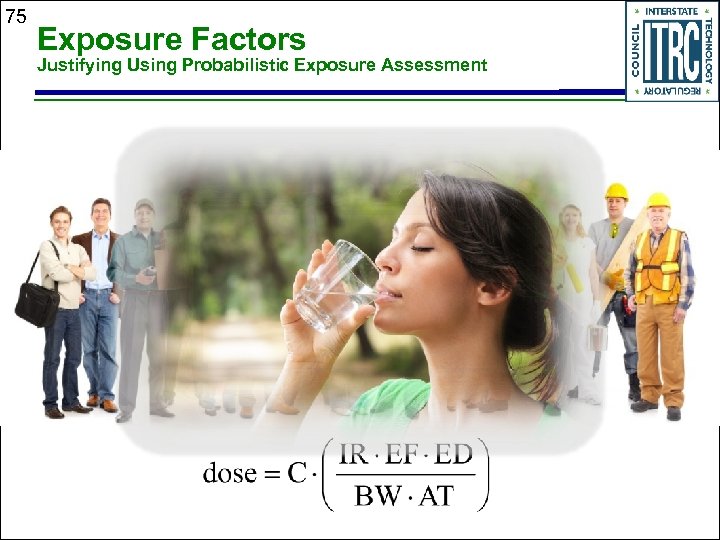 75 Exposure Factors Justifying Using Probabilistic Exposure Assessment 