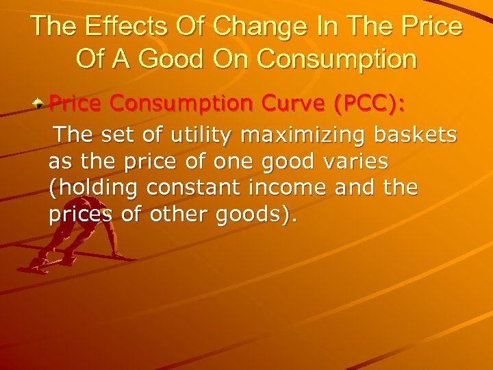The Effects Of Change In The Price Of A Good On Consumption Price Consumption