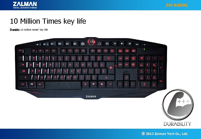 ZM-K 400 G 10 Million Times key life Durable 10 million times' key life