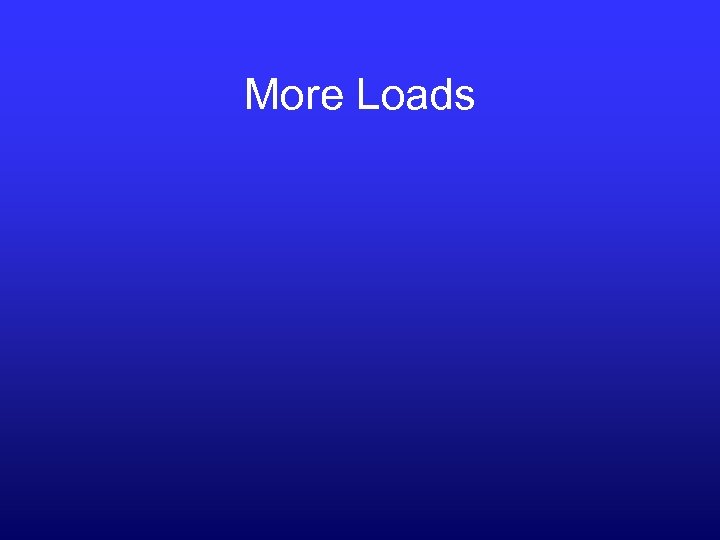 More Loads 