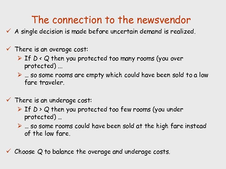 Chapter 13 Revenue Management A K A Yield