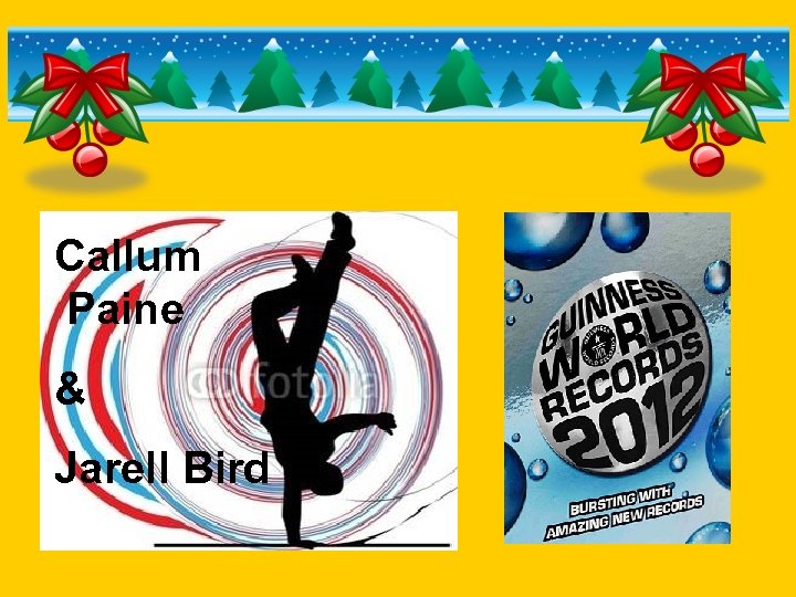 Callum Paine & Jarell Bird 