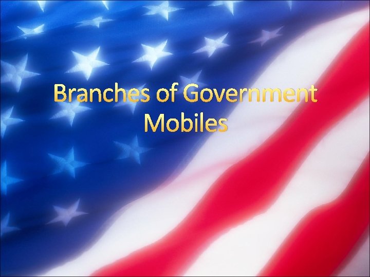 Branches of Government Mobiles 