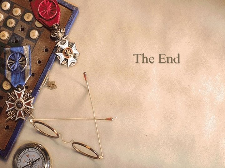 The End 