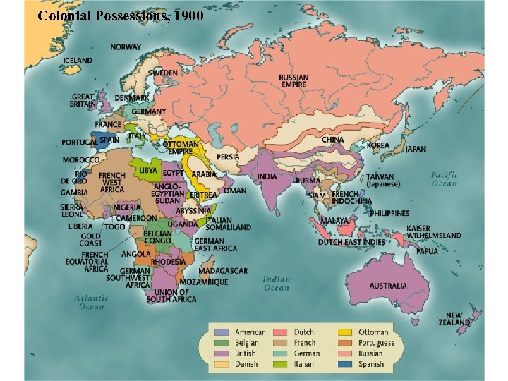 Colonial Possessions, 1900 