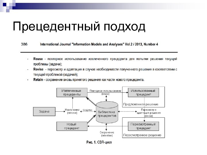 Прецедентный подход 